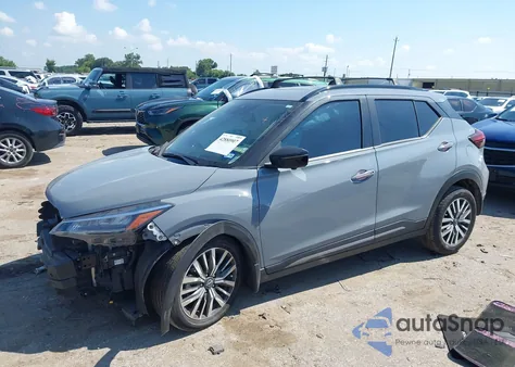2023 Nissan Kicks Sr Xtronic Cvt z USA, uszkodzony, nr VIN 3N1CP5DVXPL512988